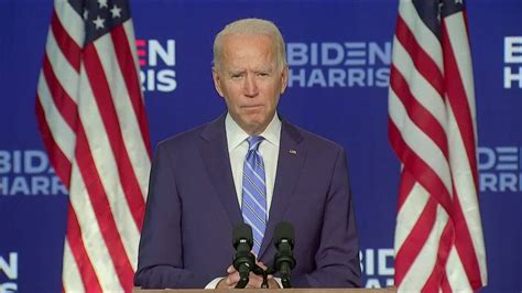 Joe Biden discursa nos Estados Unidos A democracia é o coração desta