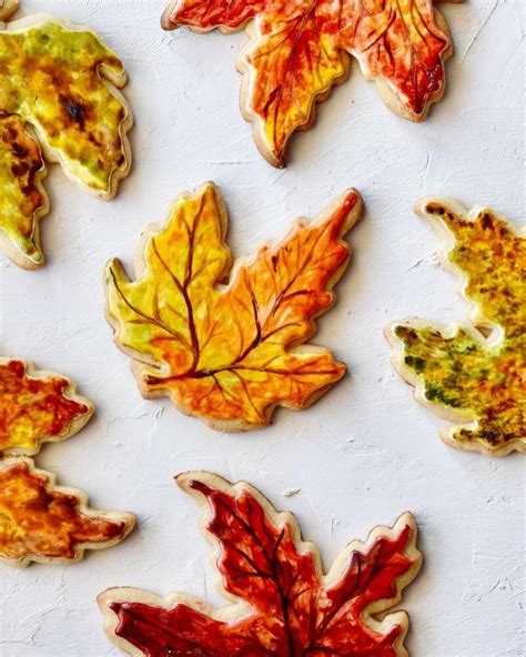 Autumn Leaf Cookies