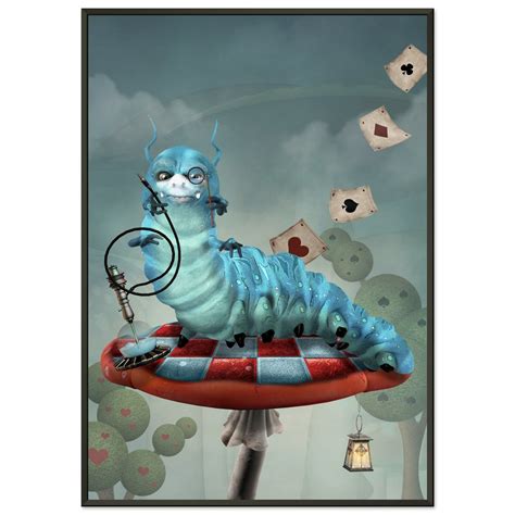 The Caterpillar Alice in Wonderland - Etsy