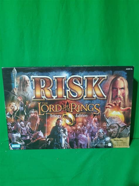 Risk Lord Of The Rings Trilogy Edition Parker Bros Read Description Ebay