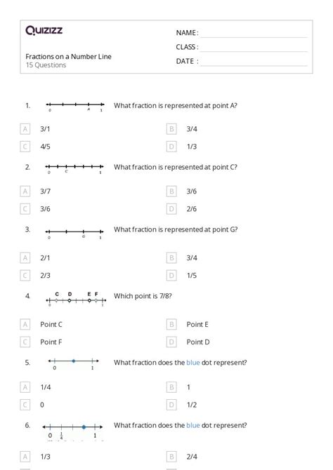 50 Addition On A Number Line Worksheets For 4th Grade On Quizizz Free And Printable