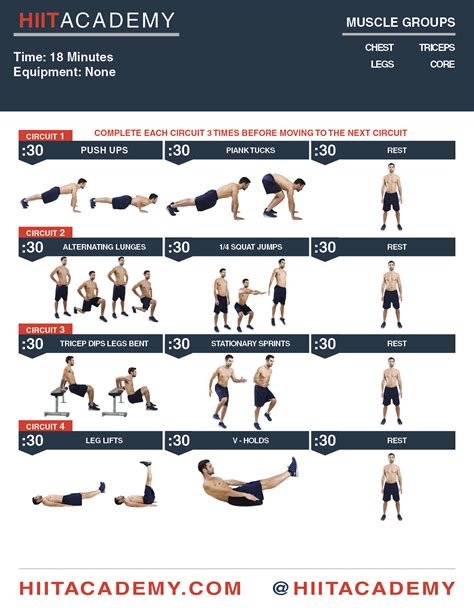 Total Bodyweight Hiit Workout Hiit Academy Hiit Workouts Hiit