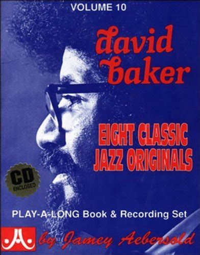 Vol David Baker Eight Classic Jazz Originals Book Cd Set