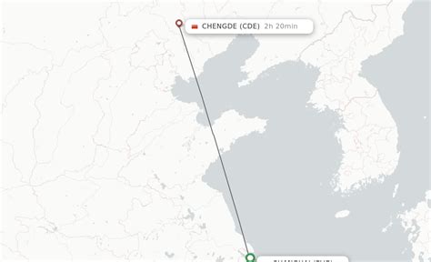 Direct Non Stop Flights From Shanghai To Chengde Schedules