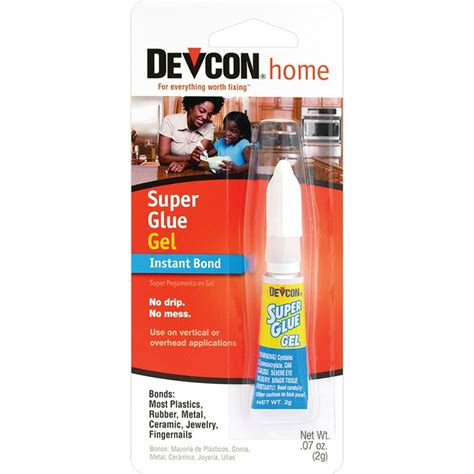 Devcon Home 29345 General Purpose Super Glue 2 G Tube Clear Liquid