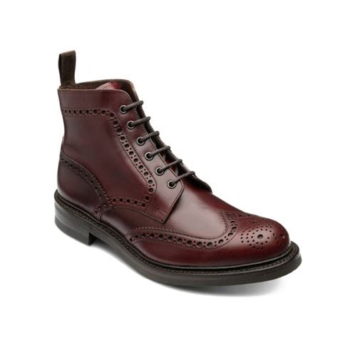 Loake Mens Bedale Brogue Boot Brocklehursts