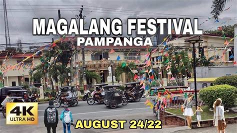 Magalang Festival Pampanga Philippines August Walking