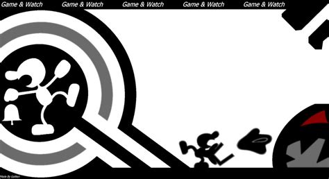 Mr Game And Watch Wallpaper By Gaweri On Deviantart