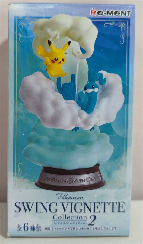 Re Ment Swing Vignette Collection Pokemon Pikachu And Altaria