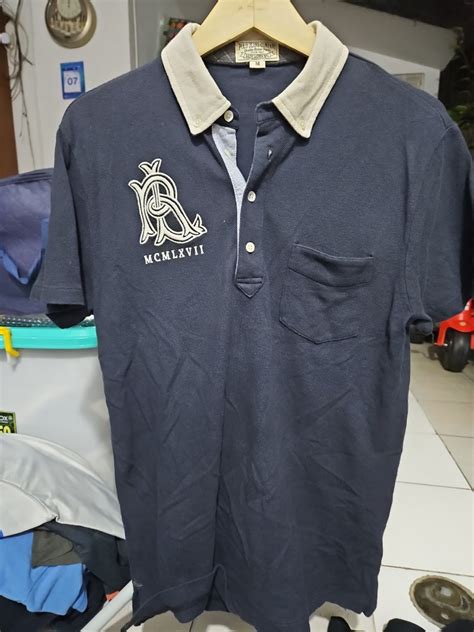 Polo Ralph Lauren Mcmlxvii Kaos Kerah Polo Baju Kantong Pocket Size M