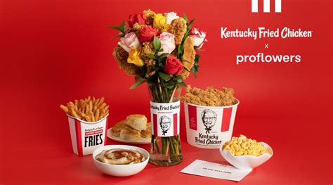 Kfc Presenta Kentucky Fried Buckquet Un Ramo De Flores Con Pollo Frito