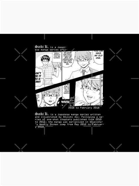 Kuniharu Saiki The Disastrous Life Of Saiki K Saiki Kusuo No Sainan Manga Text Design Mouse