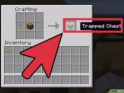 Cómo hacer un cofre trampa en Minecraft 5 pasos