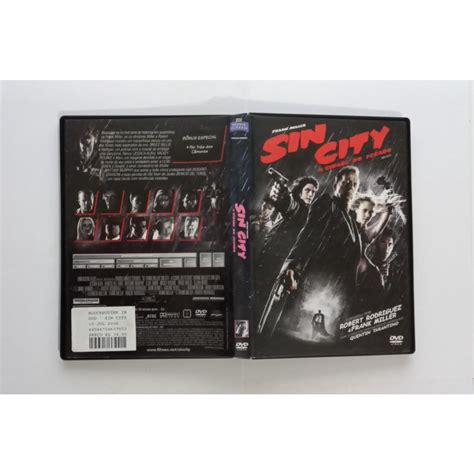 Dvd Sin City A Cidade Do Pecado Shopee Brasil