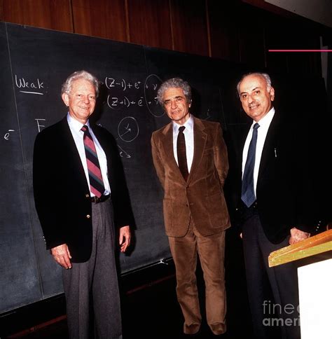 Laureates For 1988 Nobel Prize In Physics Photograph By Cern Science Photo Library Fine Art