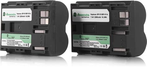 Amazon Powerextra Pack Replacement Bp Battery For Canon Bp