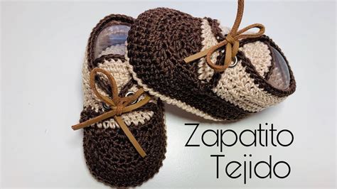 Elegantes Zapatitos Para Bebe Tejidos A Crochet Curso Tutorial Paso A Paso