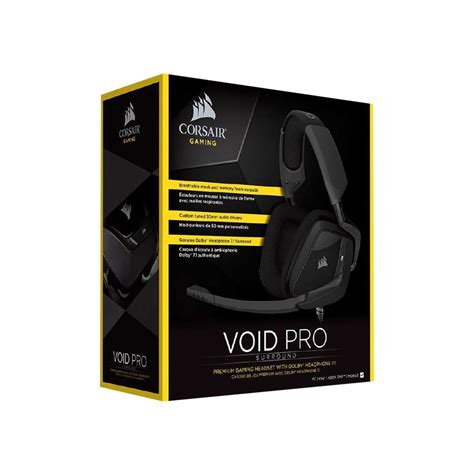 Corsair Void Pro RGB USB Gaming Headset Dolby Surround Sound Atelier