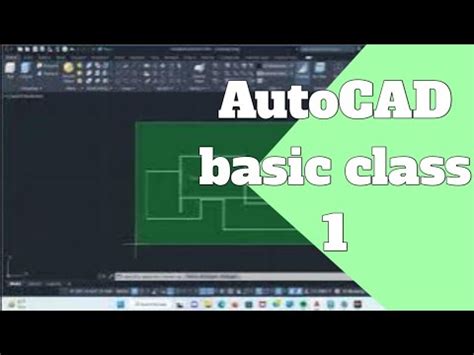 Autocad Beginners Tutorial Youtube