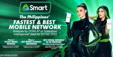 Smart Awarded As Fastest And Best Mobile Network By Ookla In PH For Q1