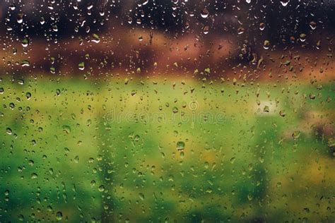 Clear White Glass With Rain Drops Picture Image 82937795