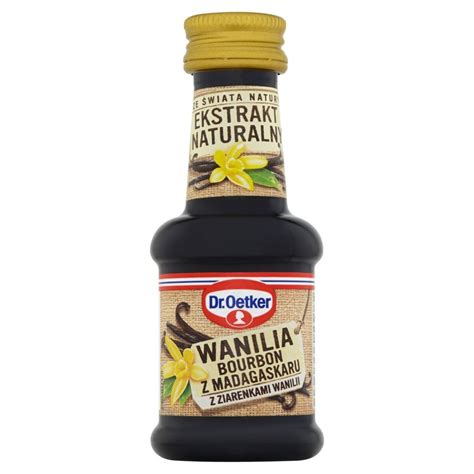 Dr Oetker Ze świata Natury Ekstrakt Naturalny Wanilia Bourbon Z