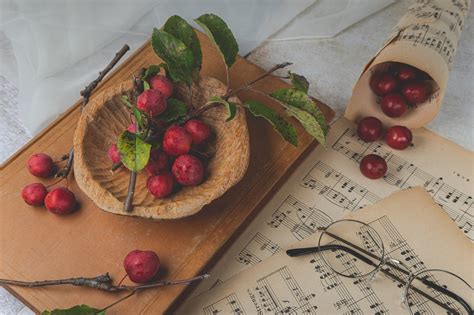 Apples Sheet Music Fruit Free Photo On Pixabay Pixabay