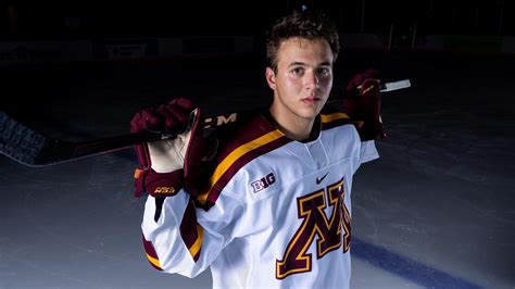 Gophers' Brock Faber discusses NHL rights trade from L.A. Kings to ...