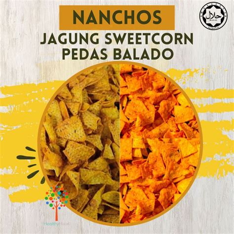 Kerepek Nanchos Balado Pedas Nanchos Jagung Original G G