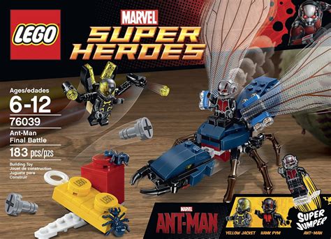 Lego Ant Man Poster And Final Battle Set