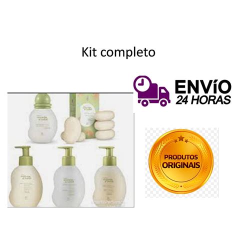 Linha Mam E E B Be Natura Sabonete Shampoo Condicionador Perfume