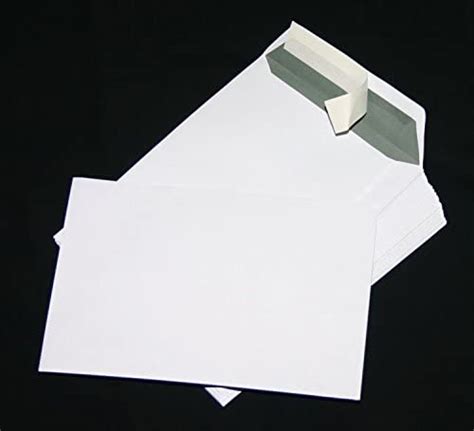 Pack Of 500 Extra Strong Envelopes 120 G DIN A4 C4 White Without Window