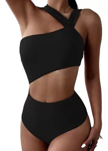 Traje De Ba O Ba Ador Bikini Liso Sexy Env O Gratis