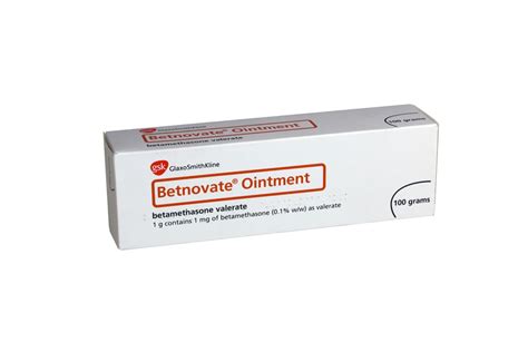 Betnovate Ointment Betamethasone Valerate Glakso Smith Kline