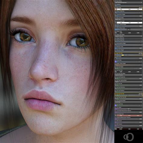 Daz3diray Skin Shader Settings 2 By Second Circle On Deviantart