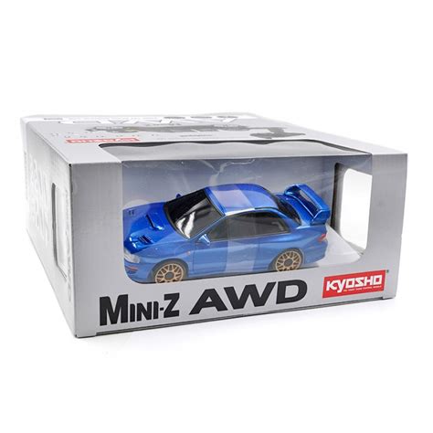 Kyosho Mini Z AWD SUBARU IMPREZA 22B STi Blue Version W KT 531P Radio