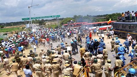 Cauvery Protest Section 144 Imposed In Bengaluru K’taka Govt Appeals For Peace