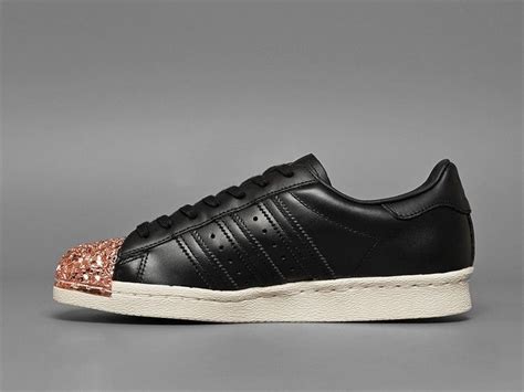 Adidas Wmns Superstar S Copper Metal Shell Toe Pearlized Black