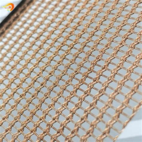 Stainless Steel Wire Brass Wire Decorative Crimped Wire Mesh Crimped Wire Mesh And Decorative