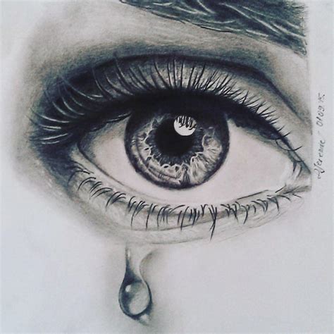 Realistic Crying Eye Drawing | Hot Sex Picture