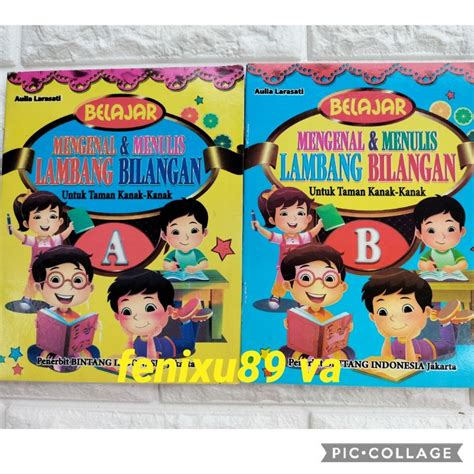 Jual Buku Mengenal Menulis Angka Menulis Lambang Bilangan Paud Tk