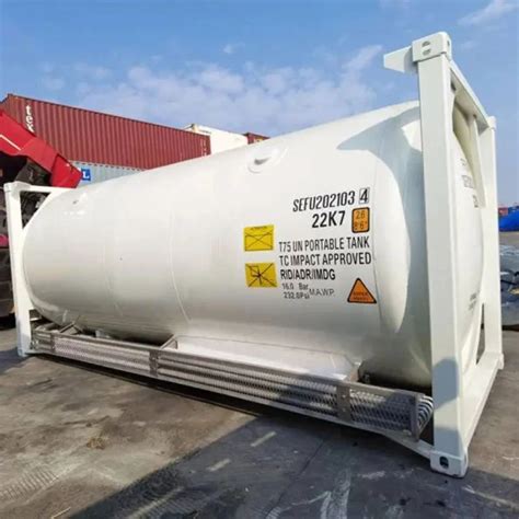 Un T50 40FT ISO Tank Container For Compressed Liquefied Gas LPG