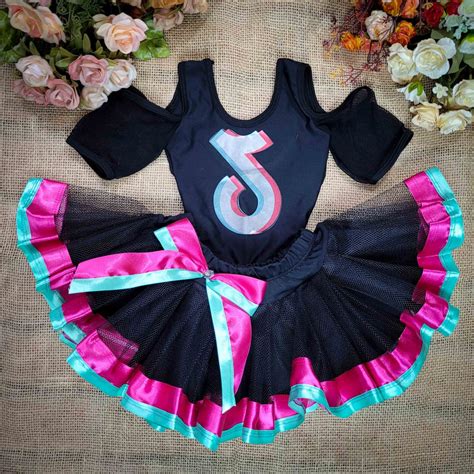 Conjunto Similar Tik Tok Saia De Tule Fantasia Shopee Brasil