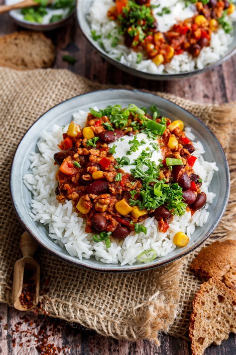 Veganes Chili Sin Carne Einfach Lecker Byanjushka