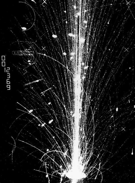 Particle Tracks From Oxygen Lead Collision Photograph By Cern Science