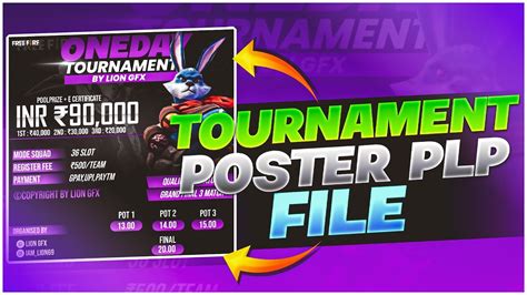 Free Fire Tournament Poster Free Fire Tournament Poster Plp File