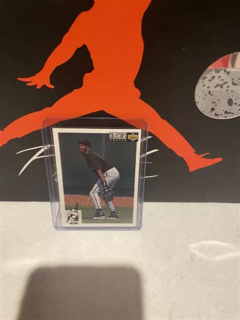 UPPER DECK MICHAEL Jordan Collectors Choice White Sox 23 Baseball Card