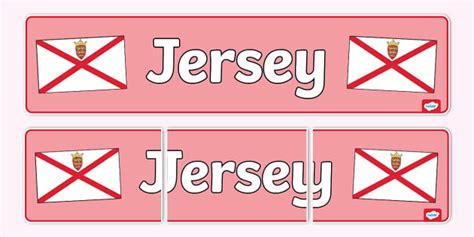 New Jersey Display Banner Professor Feito Twinkl