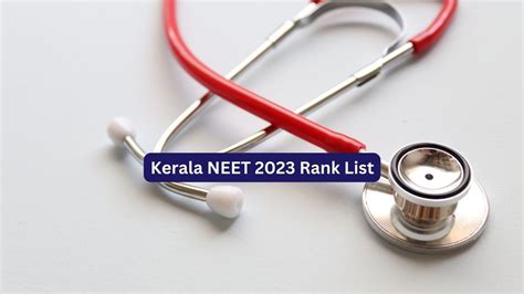 Kerala Neet Ug Counselling Provisional Rank List Out Get Ayurveda