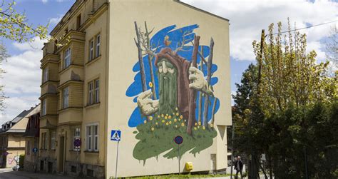 Nowy mural w Bielsku Białej Borowy Marcina Malika Malickiego 2BSTYLE